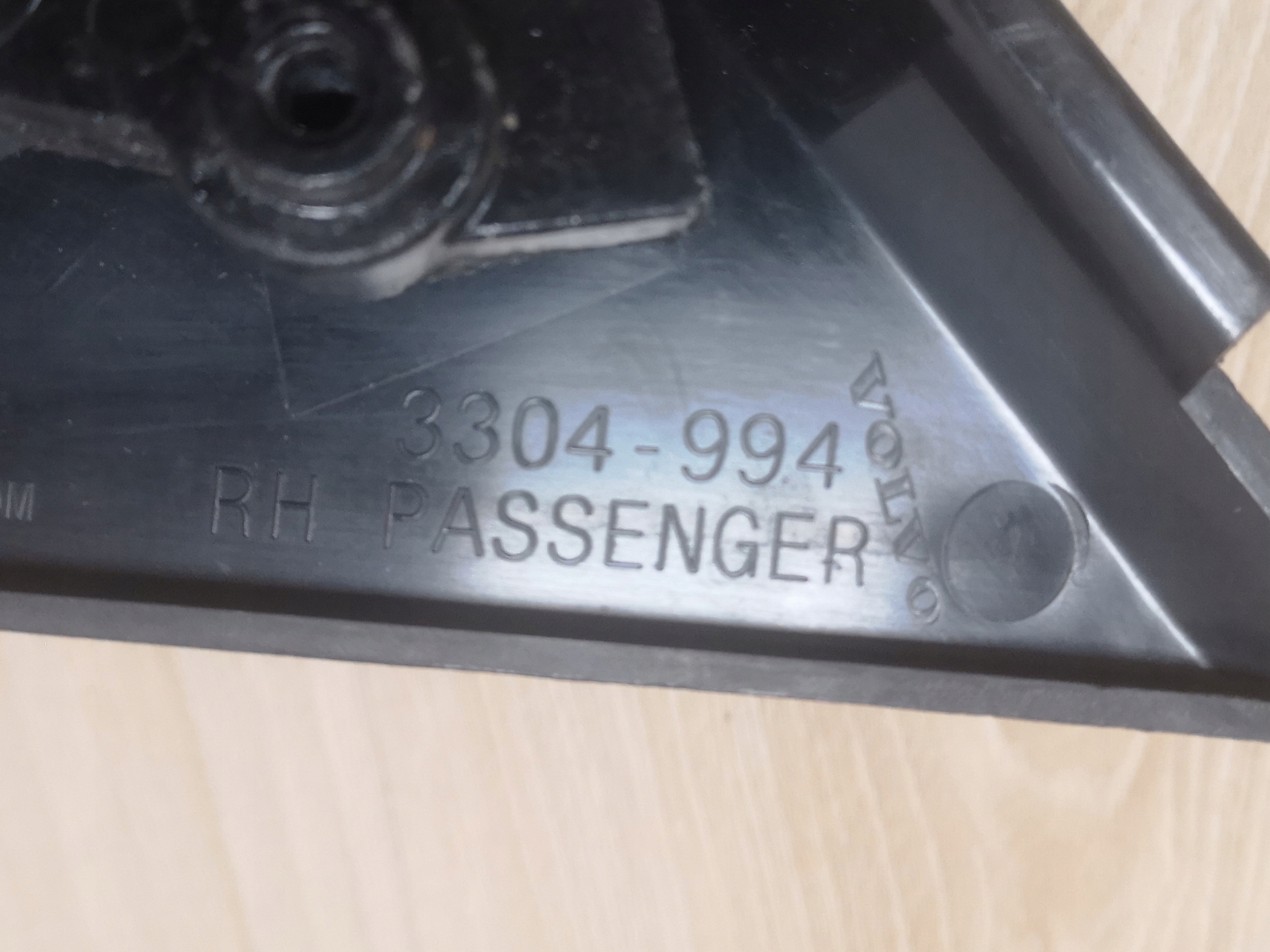 VOLVO V40 II TROJKAT Support plaque Droit Rétroviseur OE
