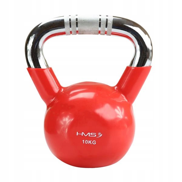 KETTLEBELL RED CHROM RADEŁKOWANY ŻELIWNY TRENINGOWY SOLIDNY 8KG HMS Waga 8 kg