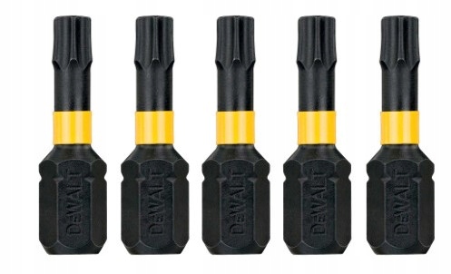 

Dewalt Końcówki Wkrętarskie T25X25MM 5SZT DT7382T