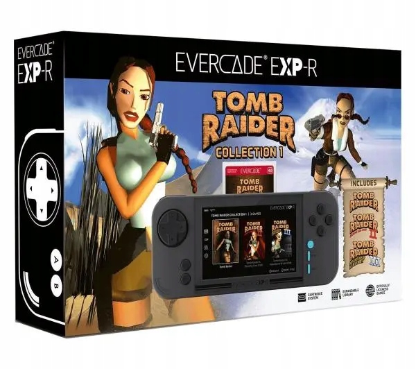 Konsola przenośna Evercade EXP-R Tomb Raider Collection 1