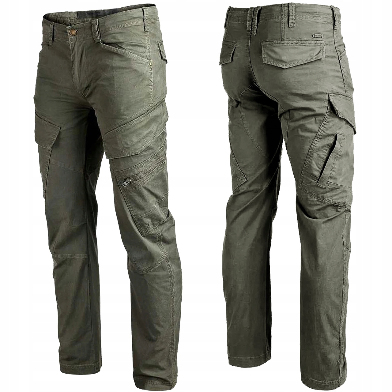 Pánské bojové kalhoty Brandit Adven Slim Fit vojenské Olive S