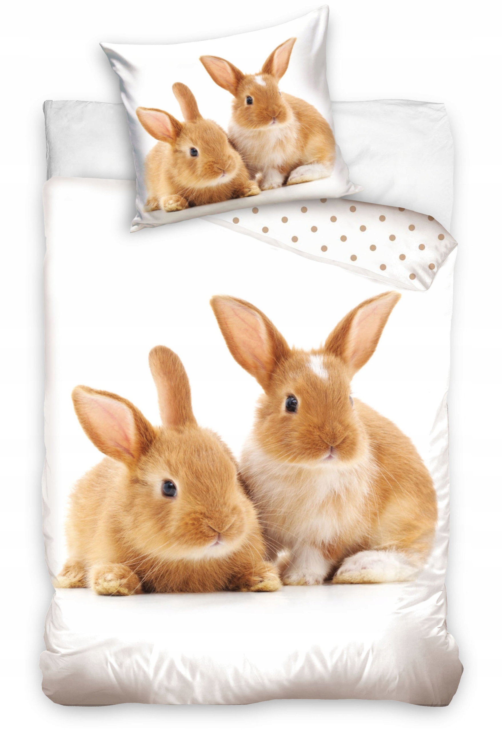 

Pościel Bawełniana 140x200 Królik Zając Zajączki