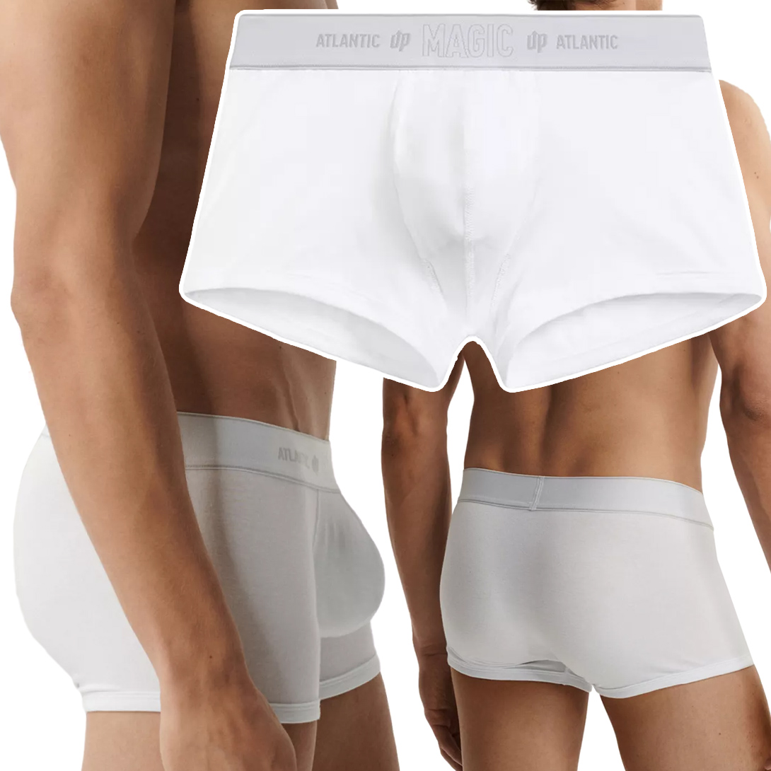 Pánské push-up boxerky Atlantic Magic Pocket s efektem zvednutí – M