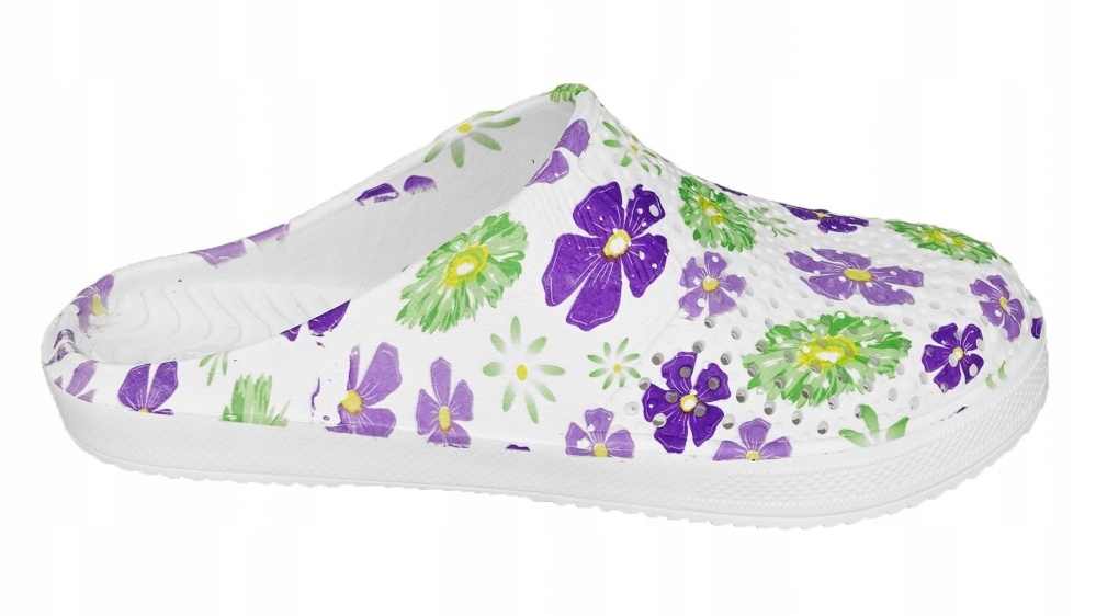 KLAPKI DAMSKIE PLAŻOWE BASENOWE LACZKI PIANKOWE Materiał zewnętrzny inny