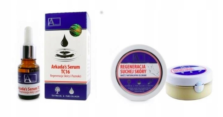 Arkada's Serum TC16 11ml + Maść 70g KOLAGEN