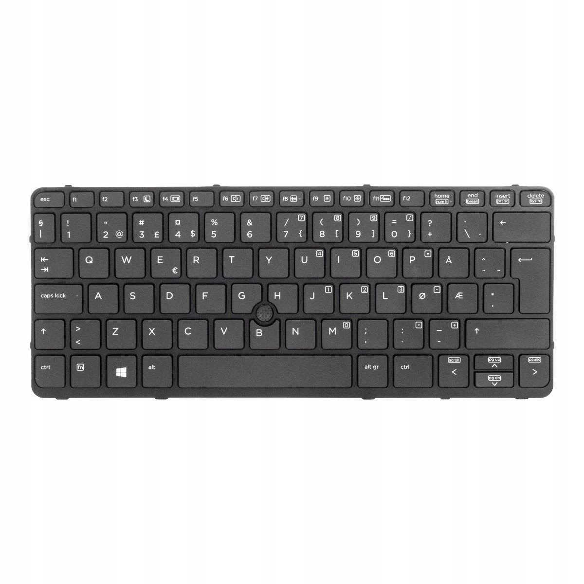 Klávesnice Hp 730541-091 735502-091 Norwegian Qwerty pro EliteBook 820 G1