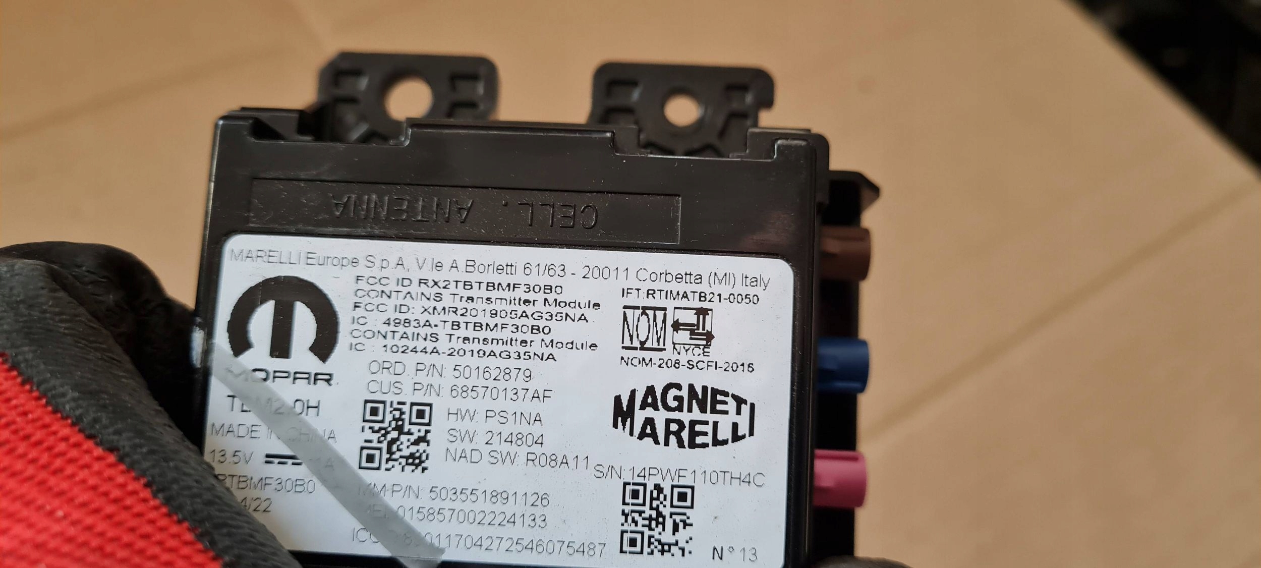 Jeep Grand Cherokee WL 2022 module control unit Telematics 68570137AF