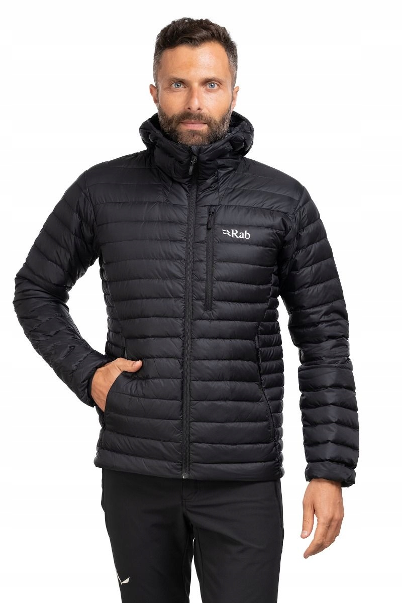 Rab Kurtka puchowa męska Microlight Alpine czarna l