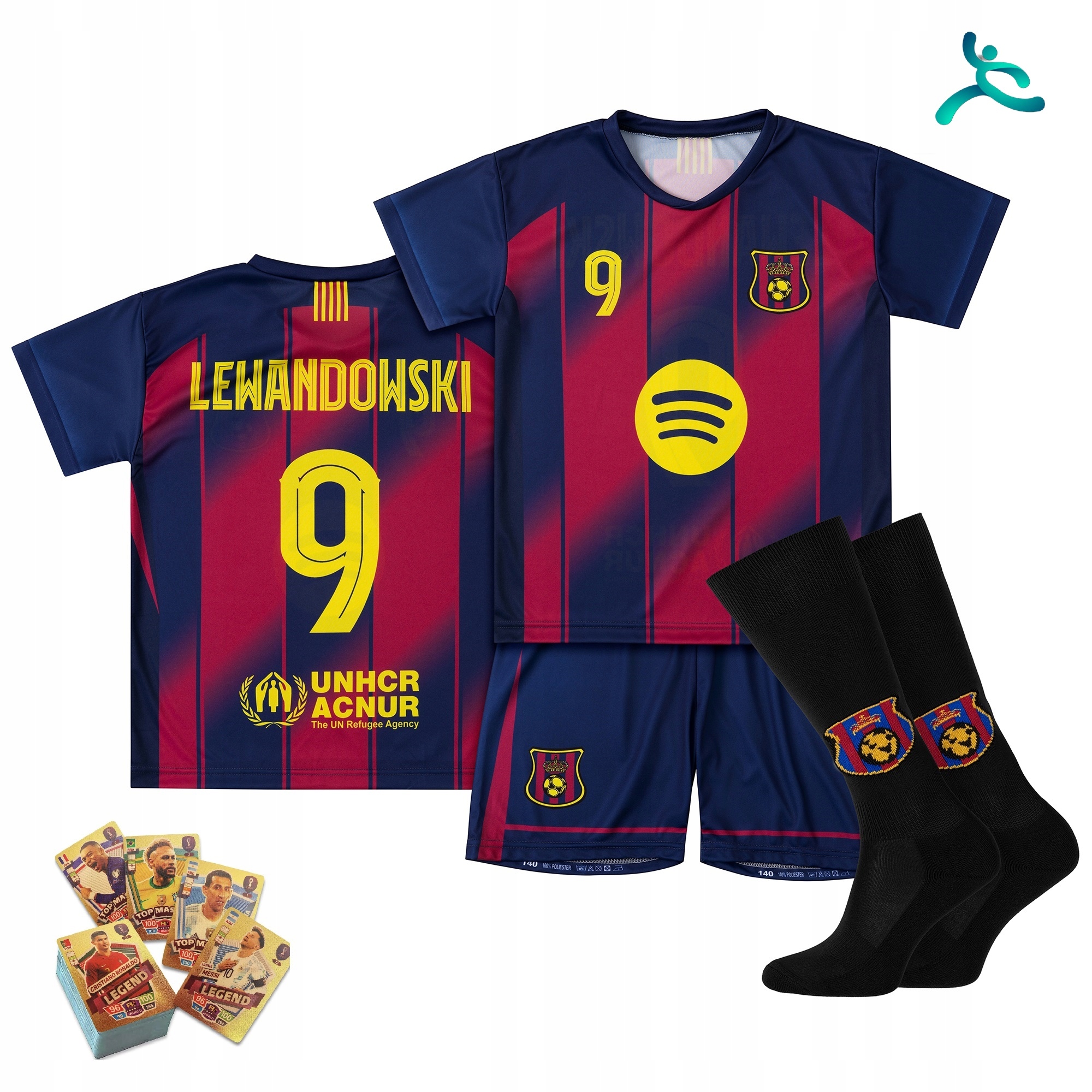 Fotbalové oblečení komplet dárek Lewandowski vel