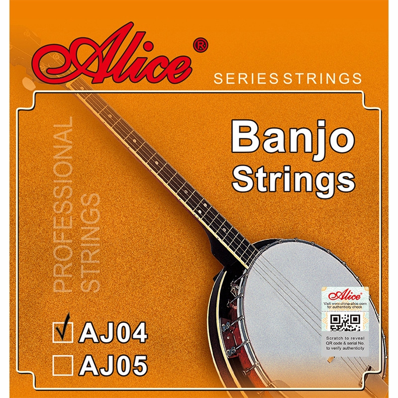 AJ05 Struny do banjo 5-strunowego .009-.020 Alice