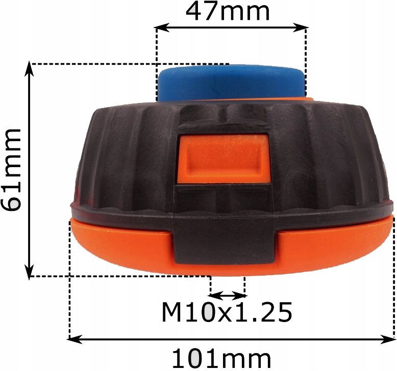 GTooL GŁOWICA PÓŁAUTOMATYCZNA M10x1.25 + ADAPTERY Rodzaj głowica