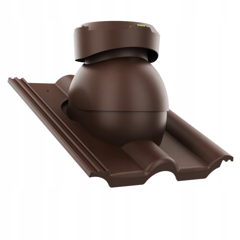 Krbový kanalizační odvětrávač fi110 Euronit Extra Bronz