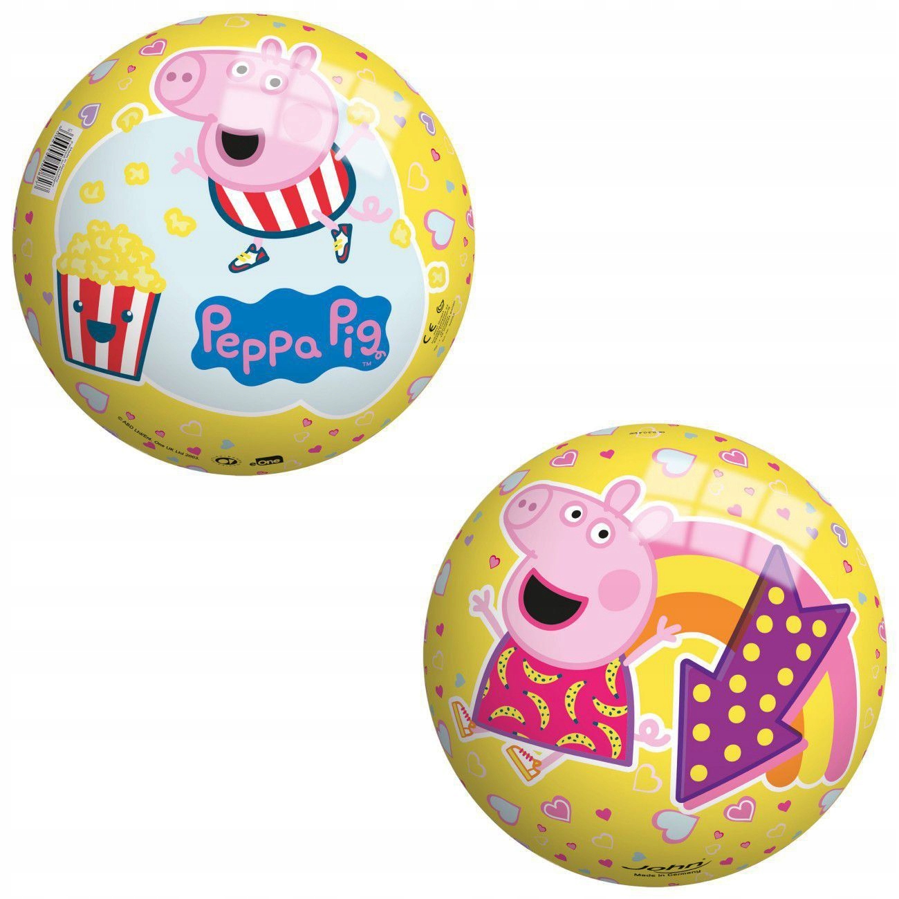 

Piłka Perłowa 23 CM Świnka Peppa