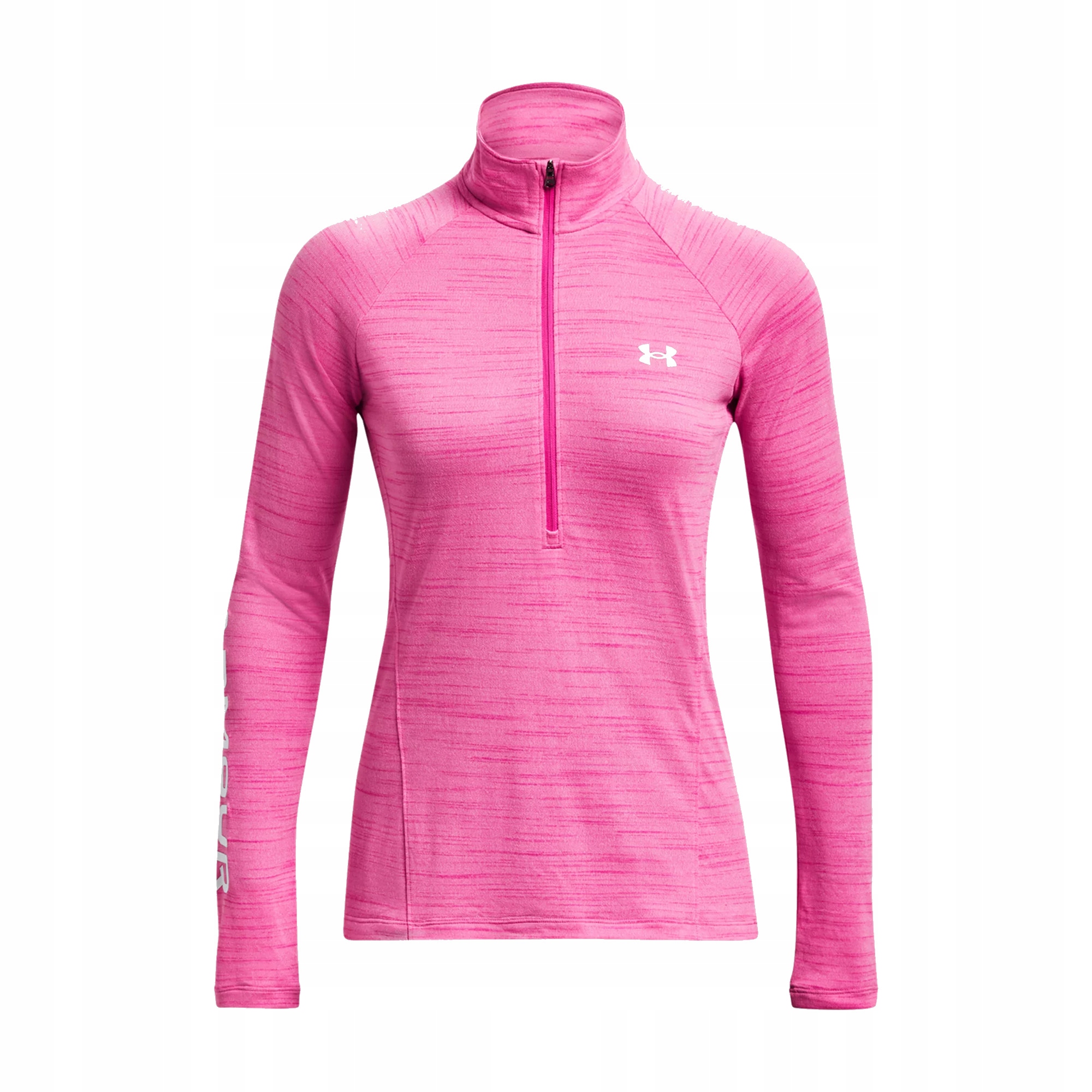 Bluza damska Under Armour Evolved Core Tech 1/2 Zip rebel pink/white Xs
