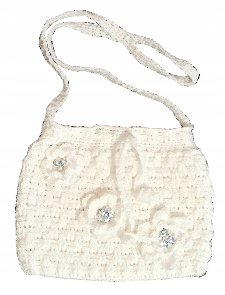 SZYDEŁKOWA TOREBKA DLA DZIEWCZYNKI KOMUNIA