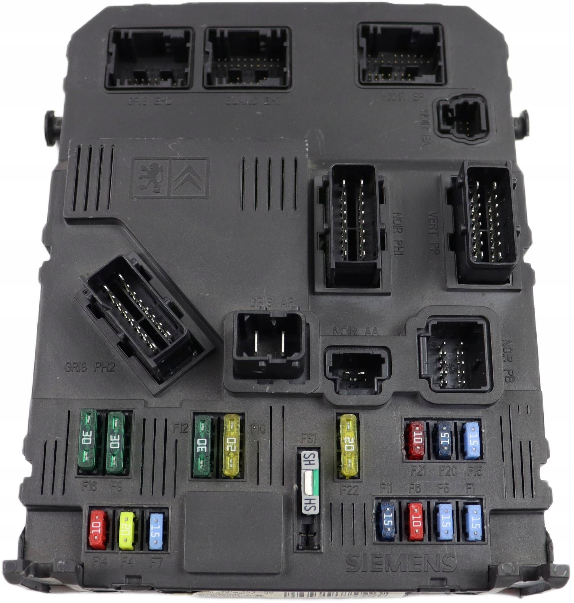 CITROEN PEUGEOT module control unit compartment BSI 9655221180 S120104600I