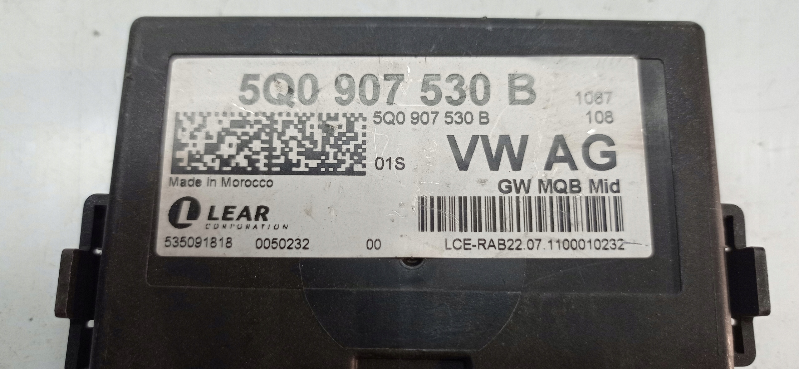 modulo Centralina GATEWAY 5Q0907530B AUDI AS 8V
