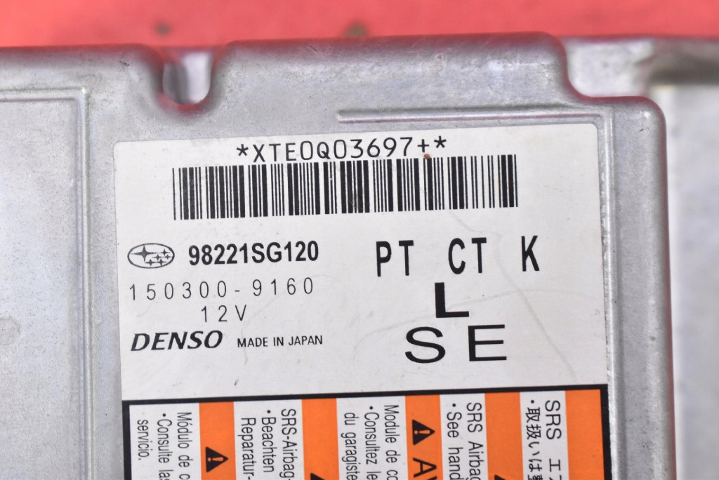 modulo SENSOR airbag airbag 98221SG120 SUBARU FORESTER 4 IV 12-16