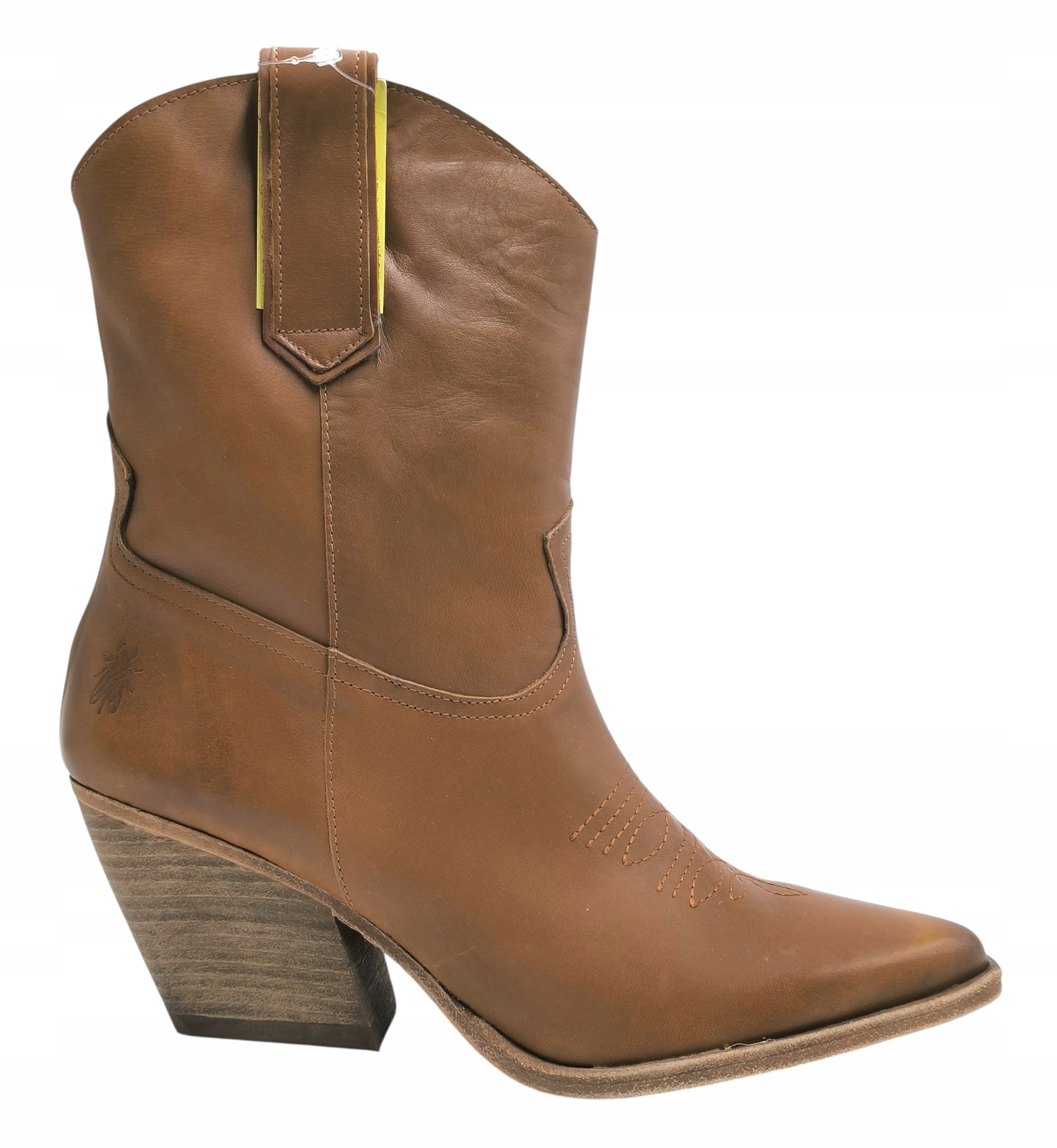 Dámské Kotníkové Boty Fly London Camel Velikost 42