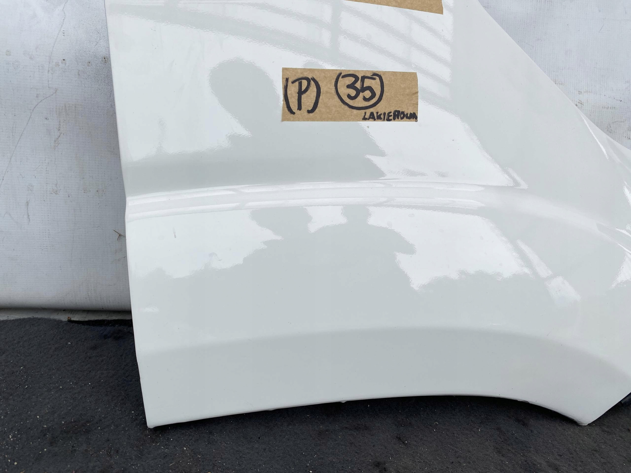 DUCATO BOXER JUMPER 14- fender front right BIALY right front