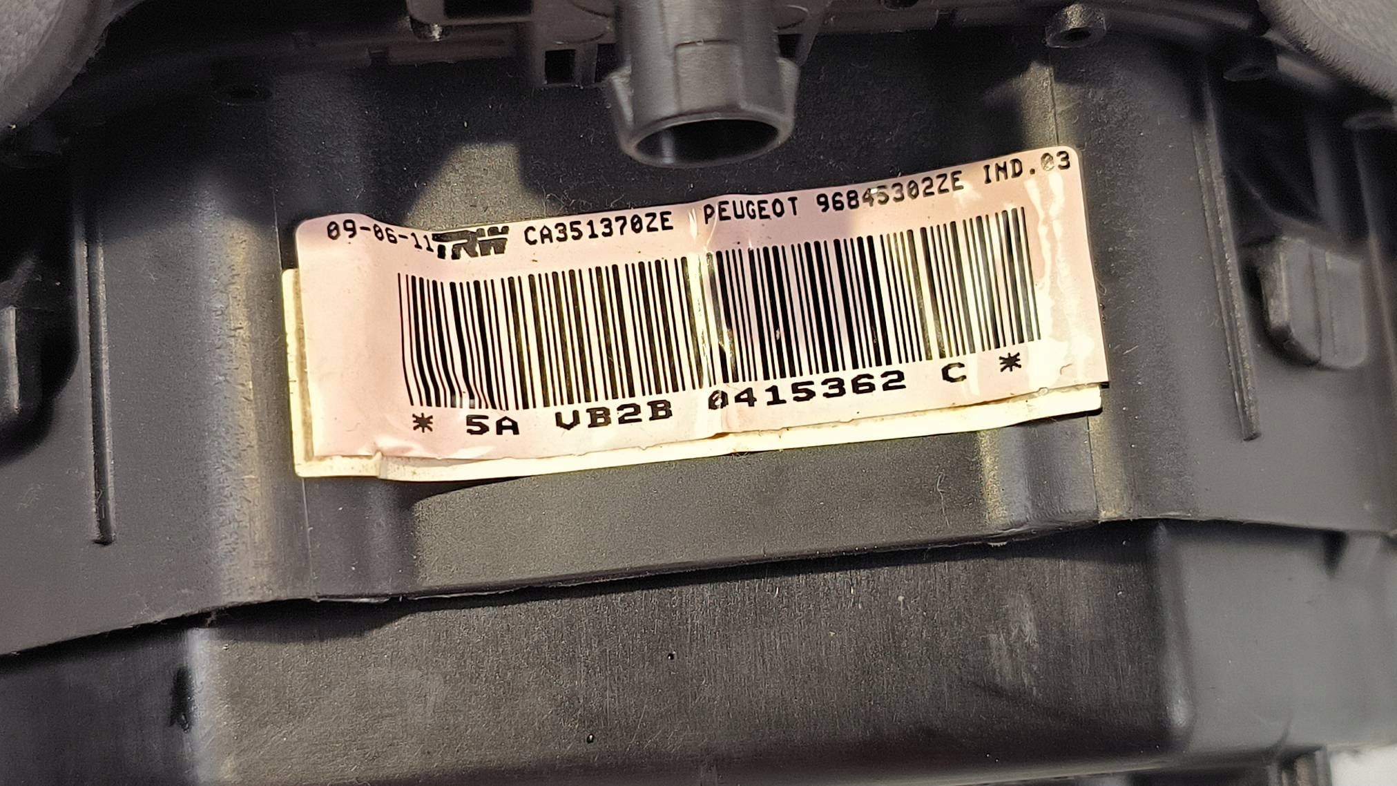 airbag airbag 96845302ZE PEUGEOT 3008 e