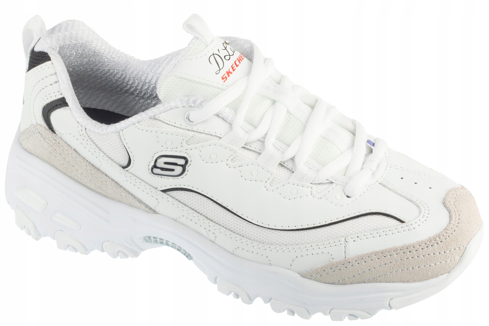 Skechers D'lites [39] Dámské tenisky Nubuk Bílá