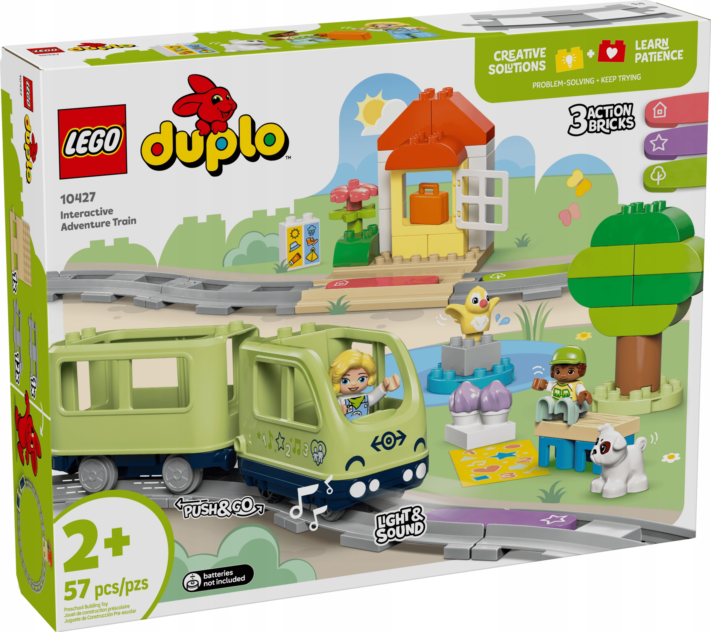 LEGO DUPLO 10427 ИНТЕРАКТИВНОЕ ПРИКЛЮЧЕНИЕ НА ПОЕЗДЕ