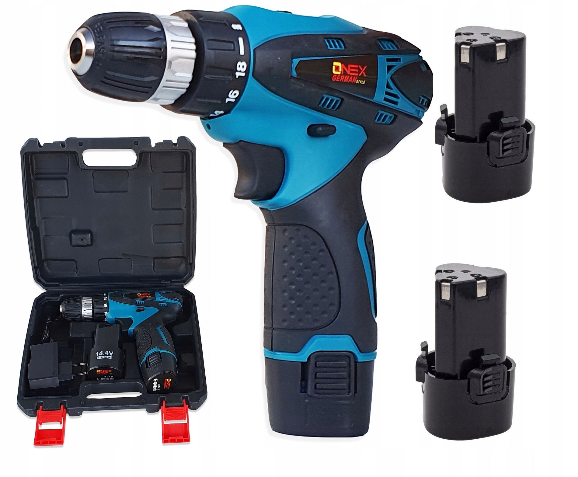 WIERTARKO WKRĘTARKA AKUMULATOROWA 14,4V MOCNA