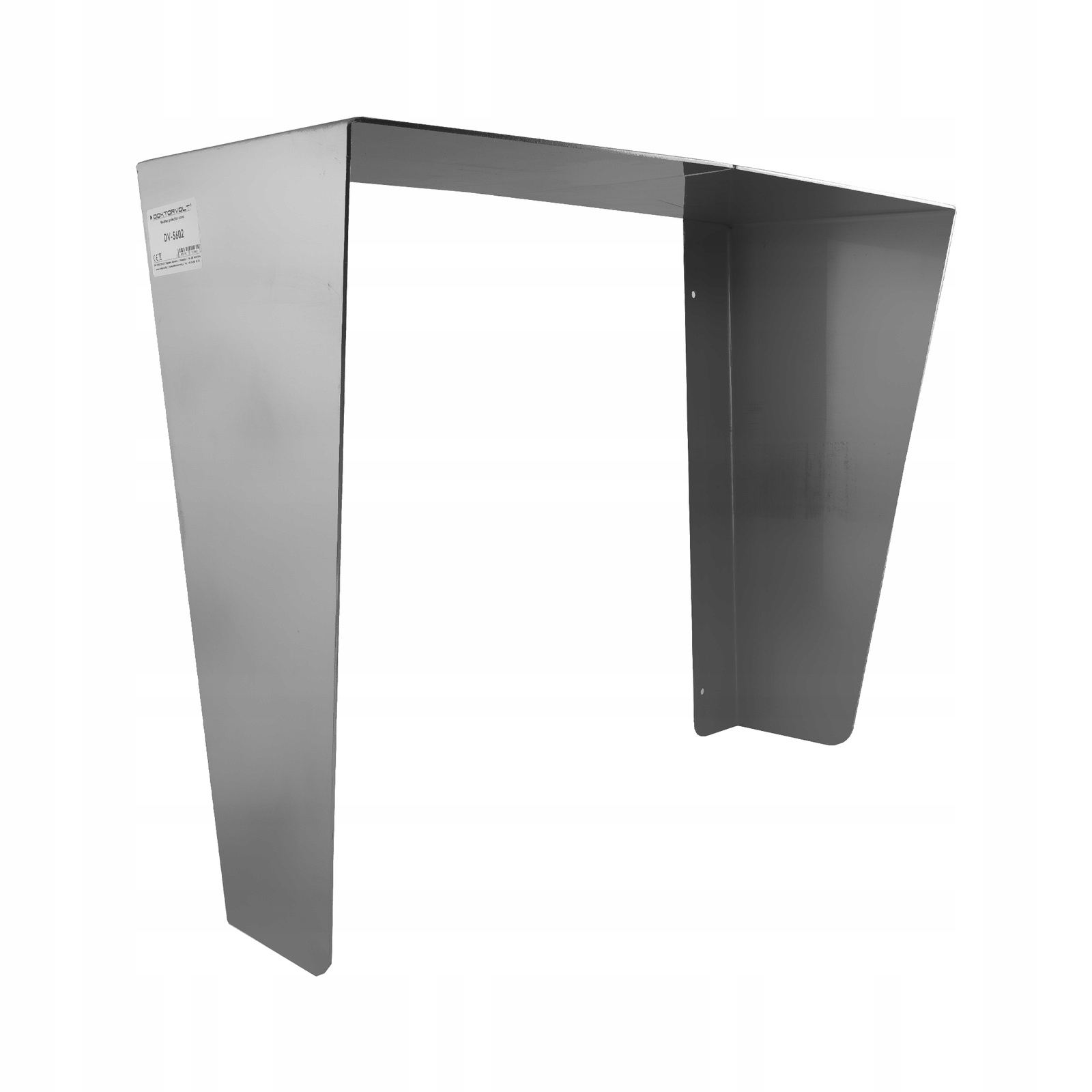 Ochranná Stříška Na Omítku Nerezová Ocel 38X44X18 CM, Vnější Kryt