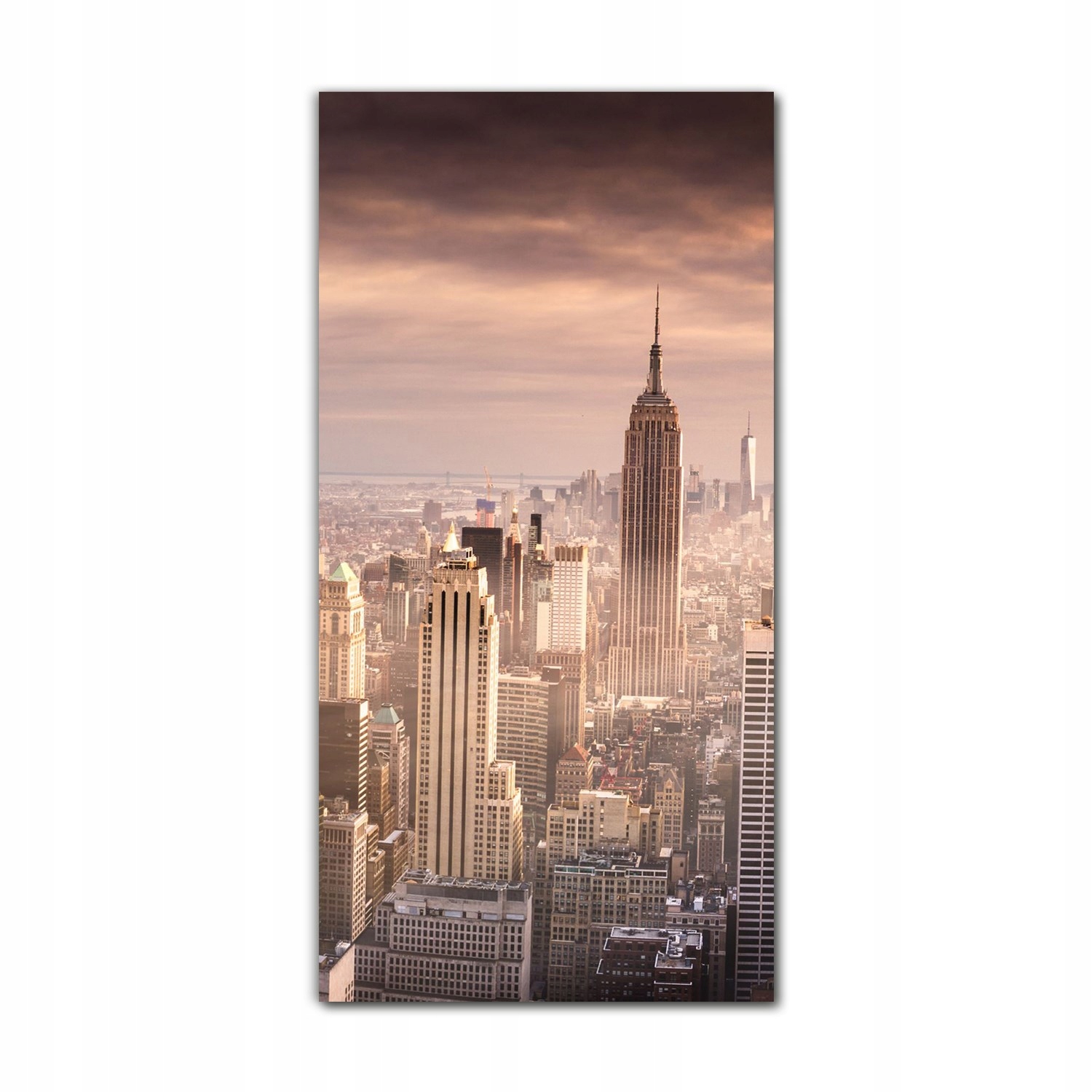 

Foto szklane do kuchni 70x140 cm Miasto widok Ny