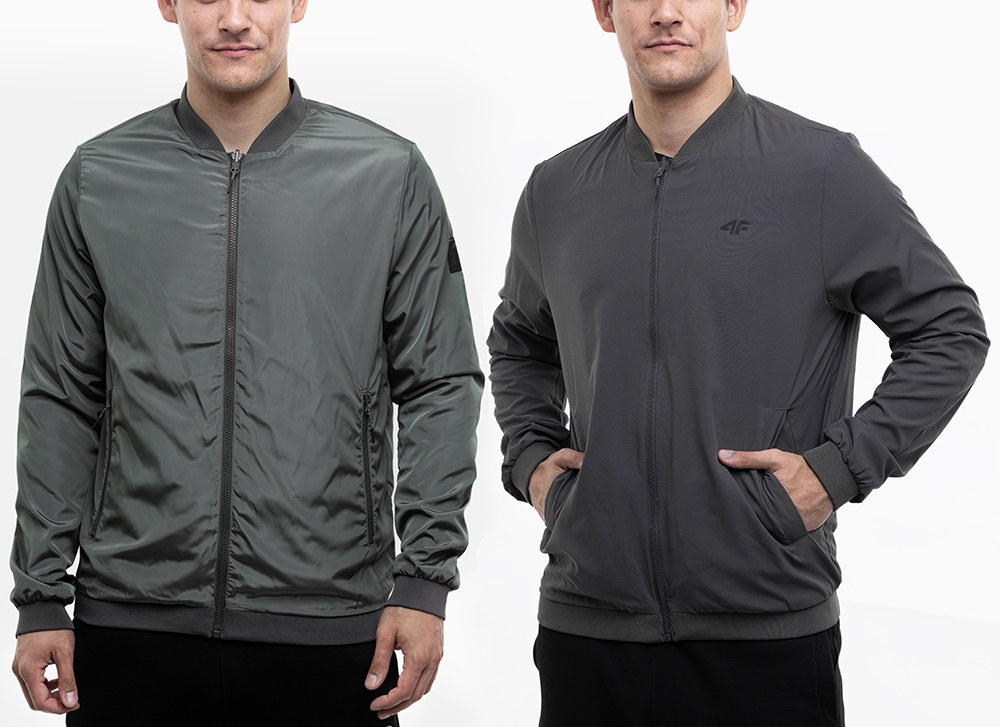 4F pánská oboustranná přechodová lehká a pohodlná sportovní bunda vel. M