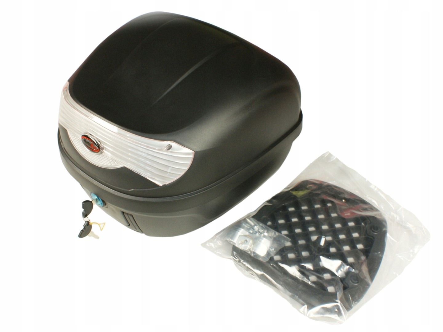 KUFER YM-808 BIAŁY ODBLASK