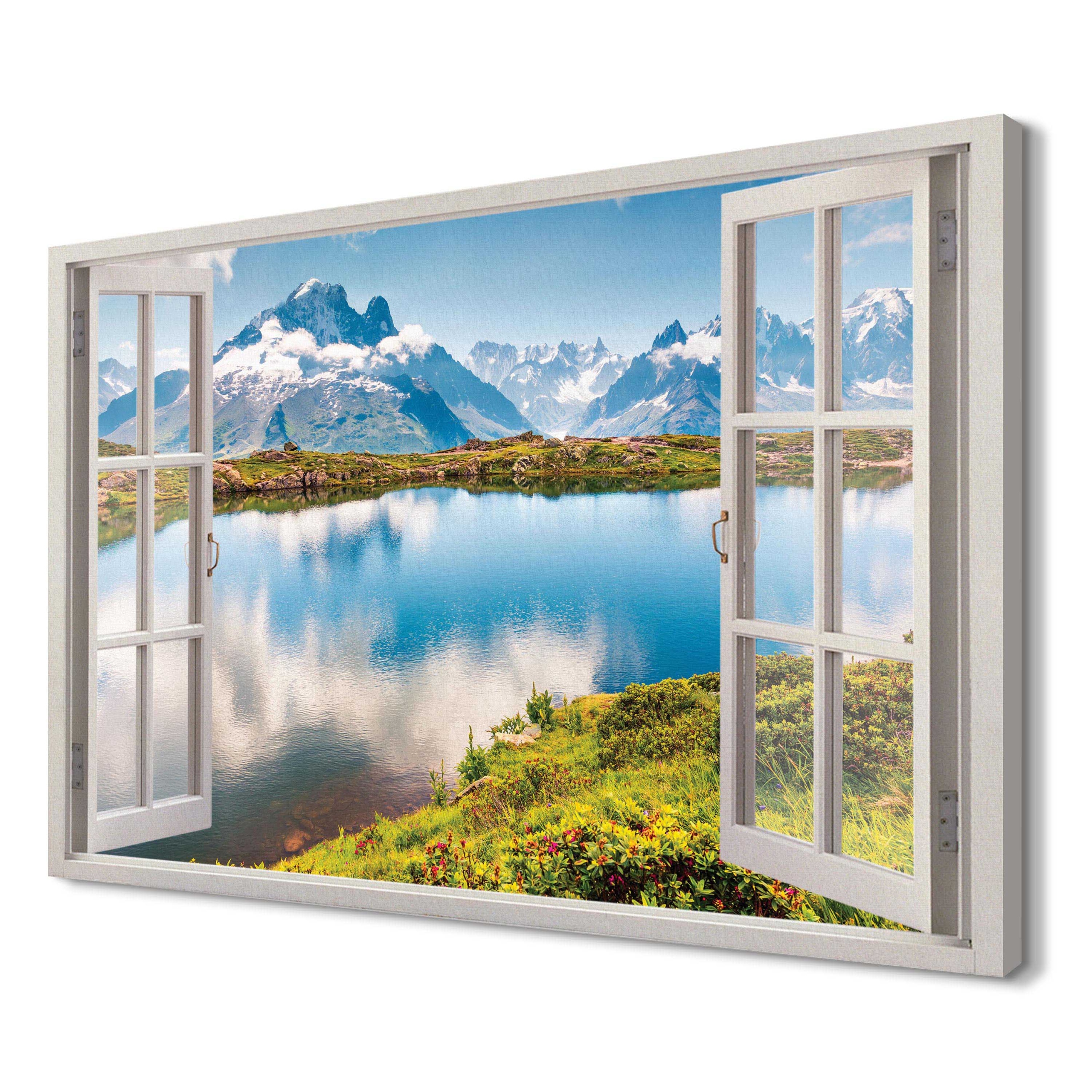 

Mont Blanc Obraz okno canvas 3d 120x80 na prezent