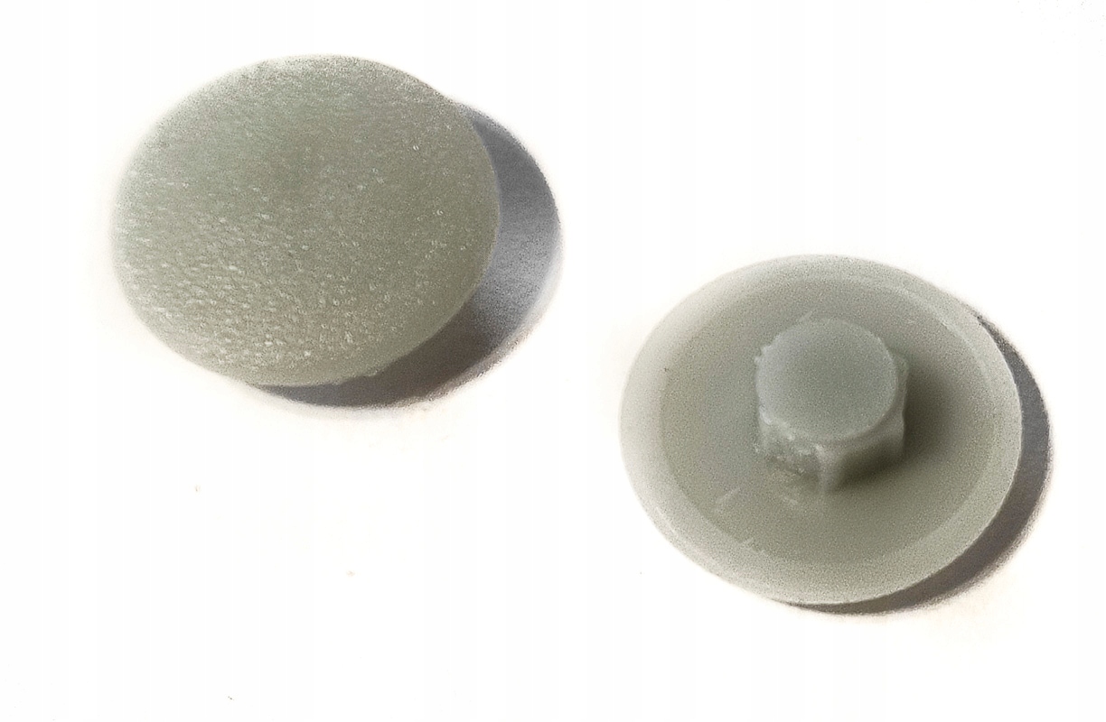 

Zaślepka Konfirmatu maskująca 100szt Popiel