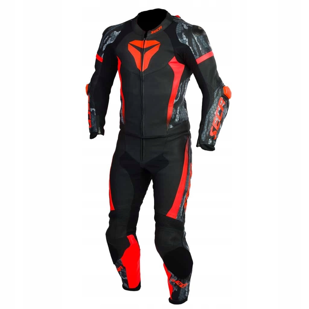 Kurtka Skórzana SECA SRS II Fluo Red Producent SECA