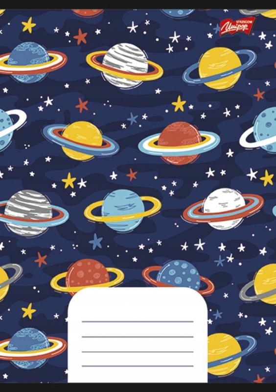 

Zeszyt A5 16k 3linia laminowany MIX chłopięcy Unip