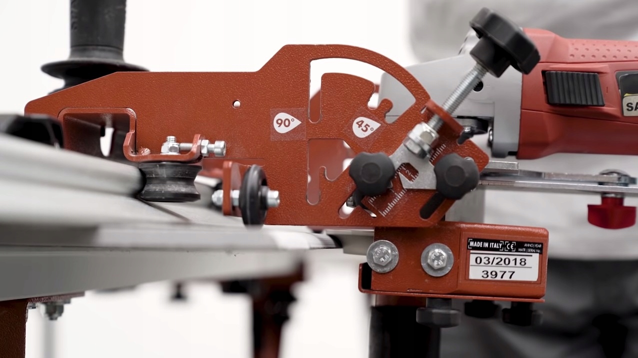 RAIMONDI ZESTAW PRZECINARKA + WÓZEK POWER RAIZOR Maksymalna grubość cięcia płytki przy 90 stopniach 20 mm