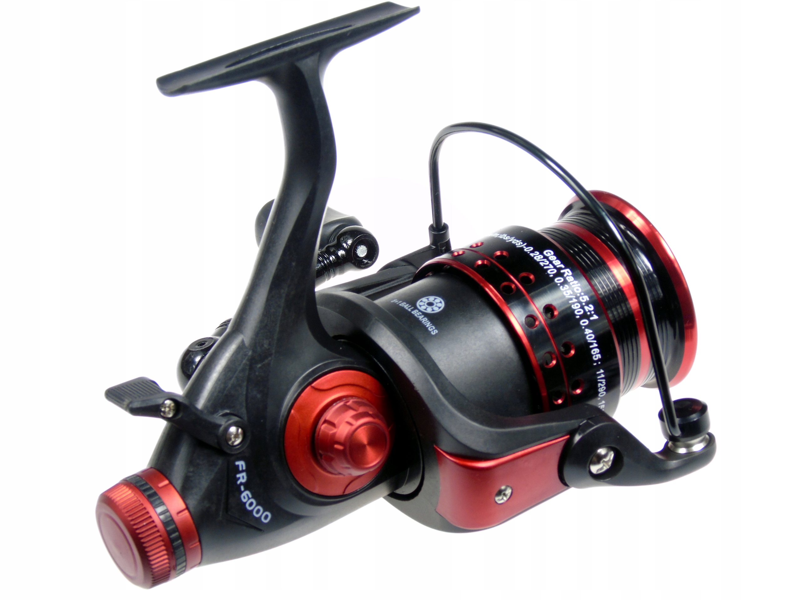 KOŁOWROTEK KARPIOWY WOLNY BIEG GRUNT 6000 F PRO Marka Miracle