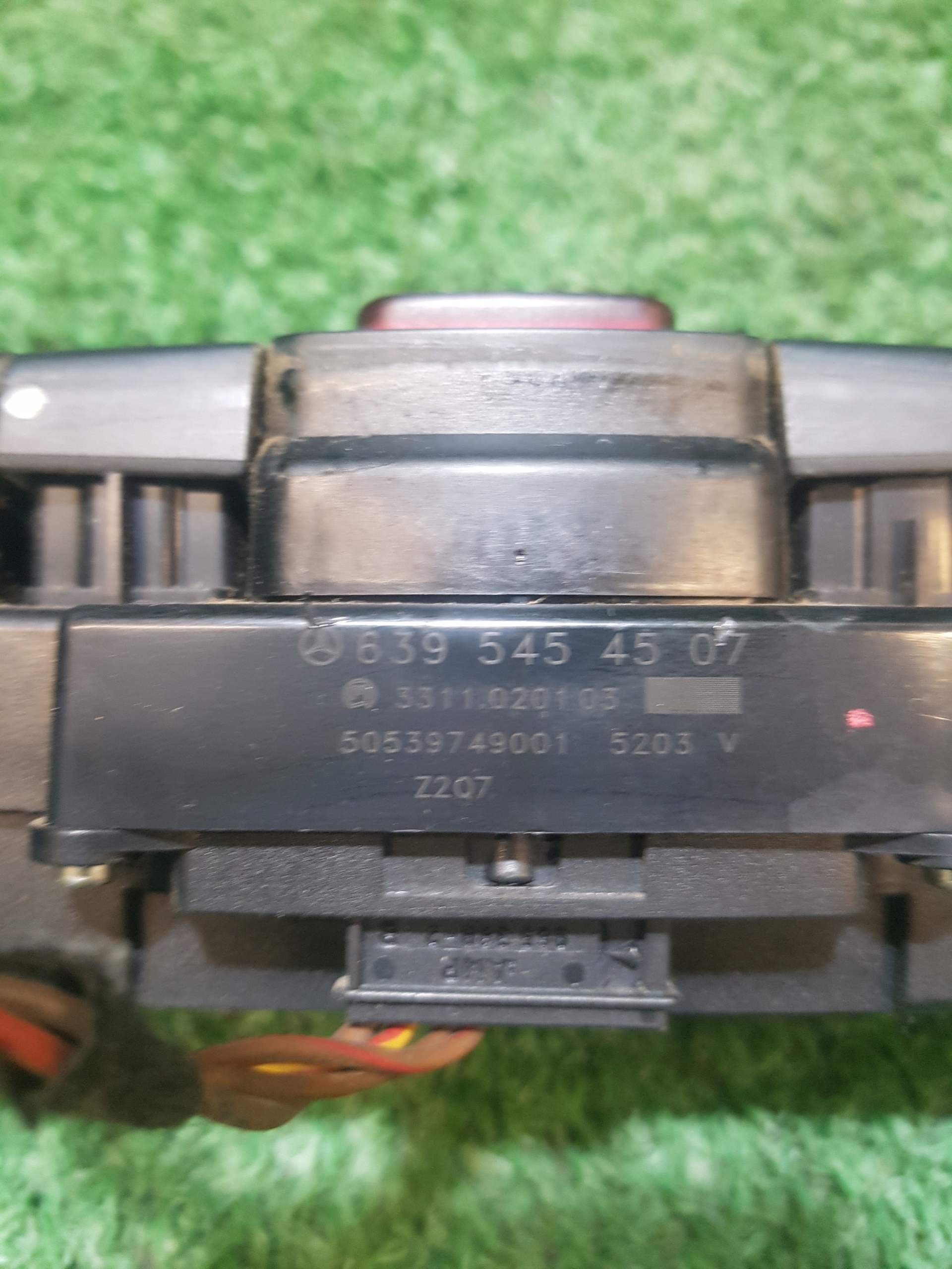 PANEL controls MERCEDES-BENZ VITO W639 6395454507