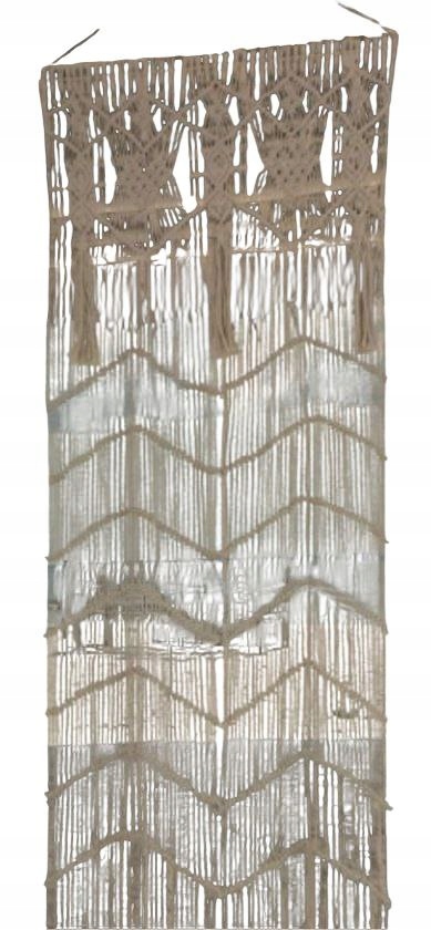 Zasłona Sznurkowa Do Drzwi, Makrama do drzwi 78-100 cm x 230cm