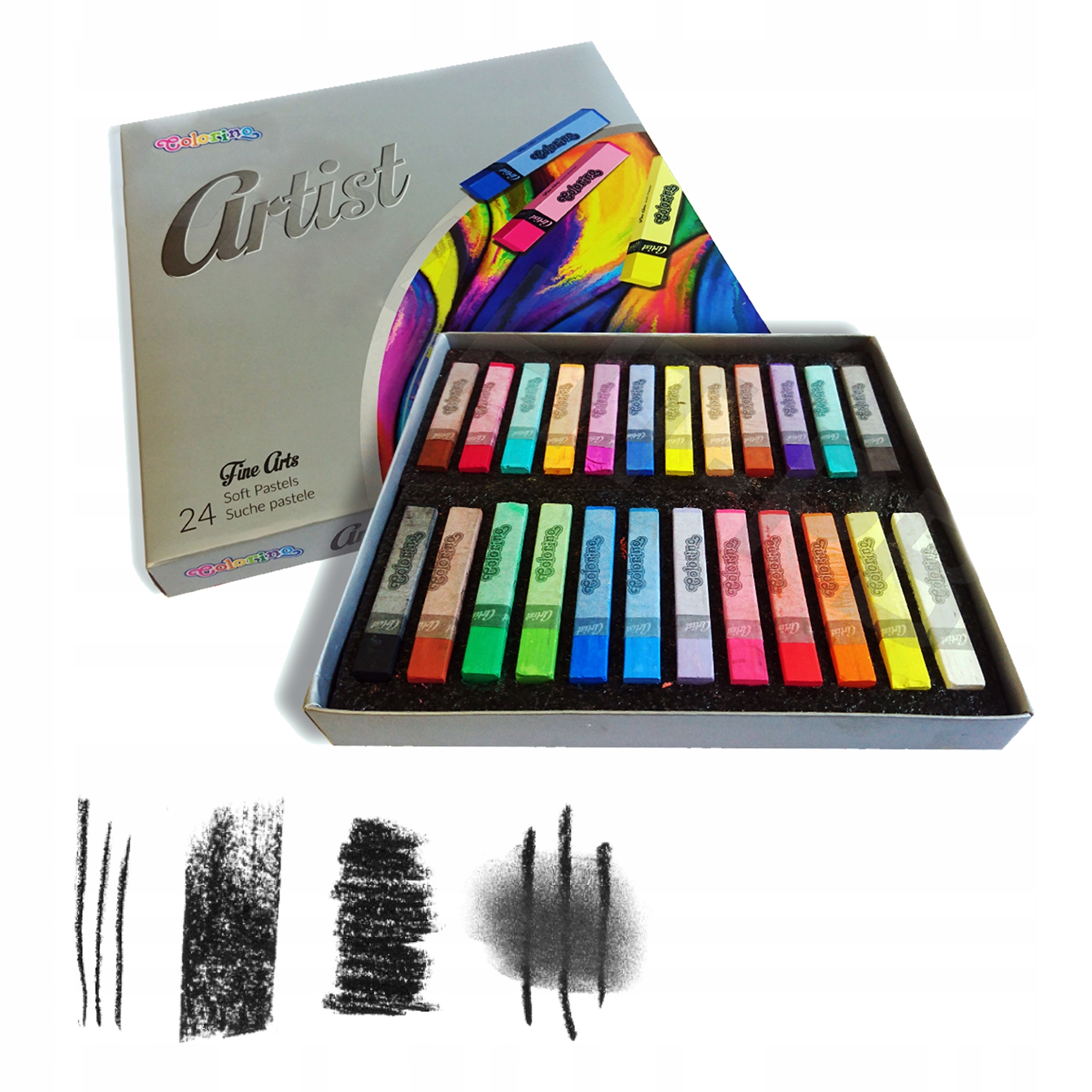 

Pastele Suche Colorino Artist Zestaw 24