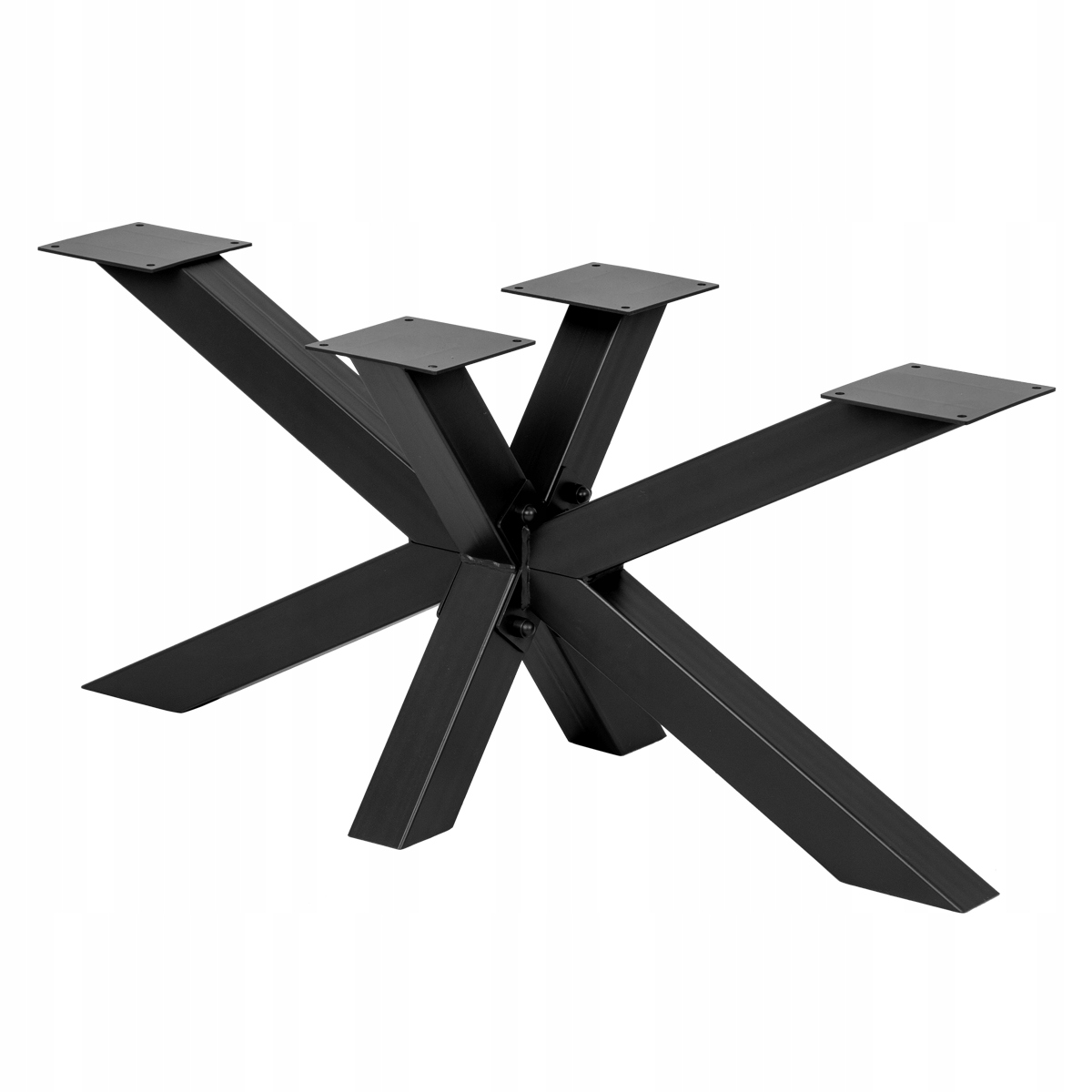 

Noga do stołu czarna 98x58x43 metalowa loft