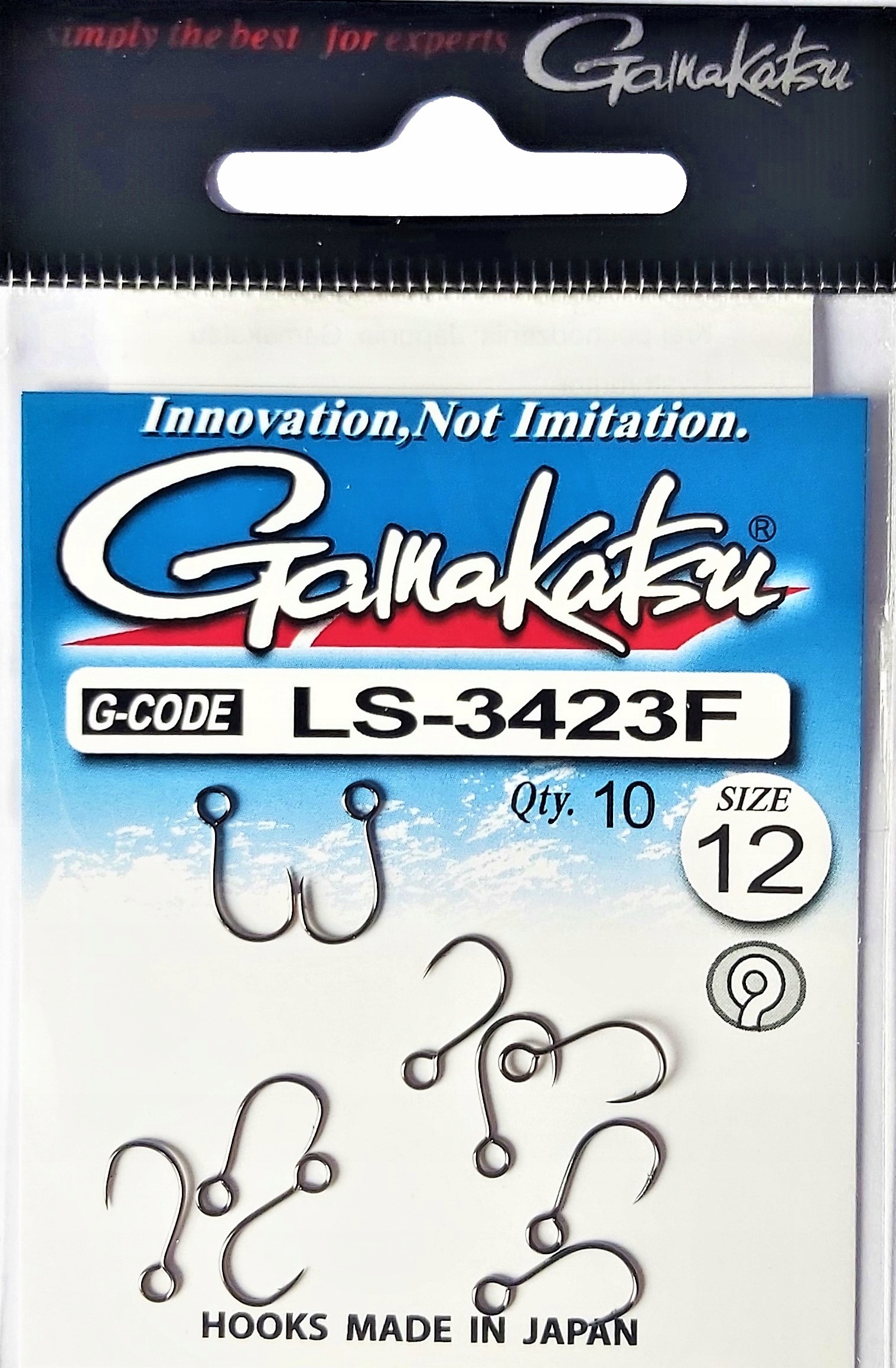 

Haki spinningowe Gamakatsu LS-3423F 12 do woblerów