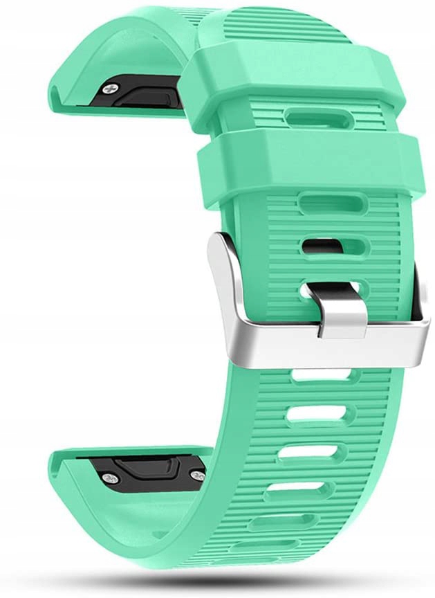 SELEDYNOWY Silikonowy Pasek Garmin FENIX 6X Quick