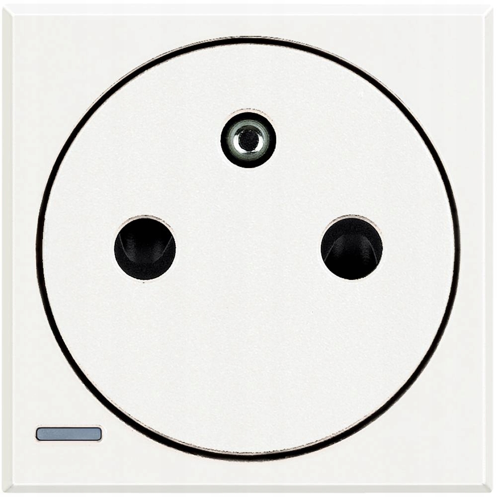 Zásuvka 2P+Z Axolute Bílá Autosvorky HD4142AF