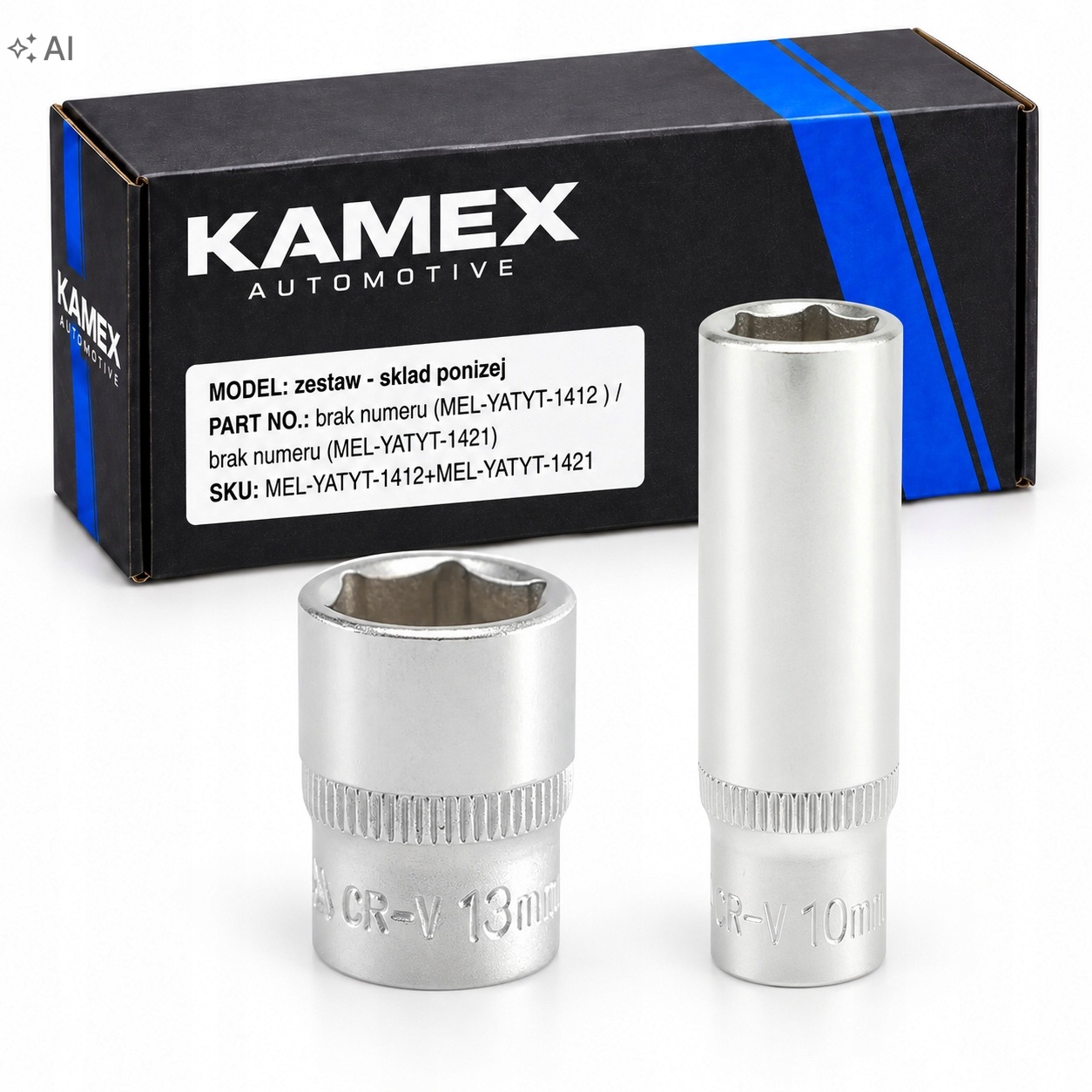 Weź Mnie Do Smarta! Nasadk Krótkie 13MM I Długie 10MM Yato 1/4 10 MM 13 MM