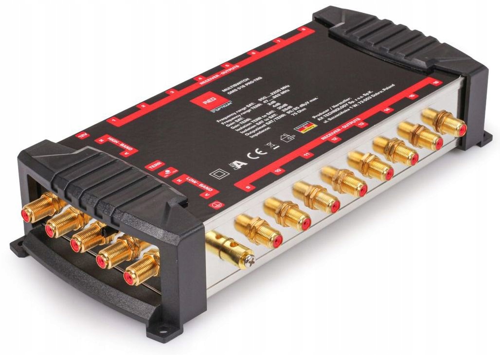 Multiswitch Opticum Oms Trq 5/16 Platinium Line 16 wyjść Sat DVB-T2
