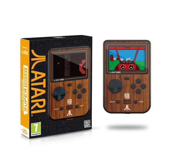 Konsola przenośna retro Hyper Mega Tech! Super Pocket Atari Special Edition