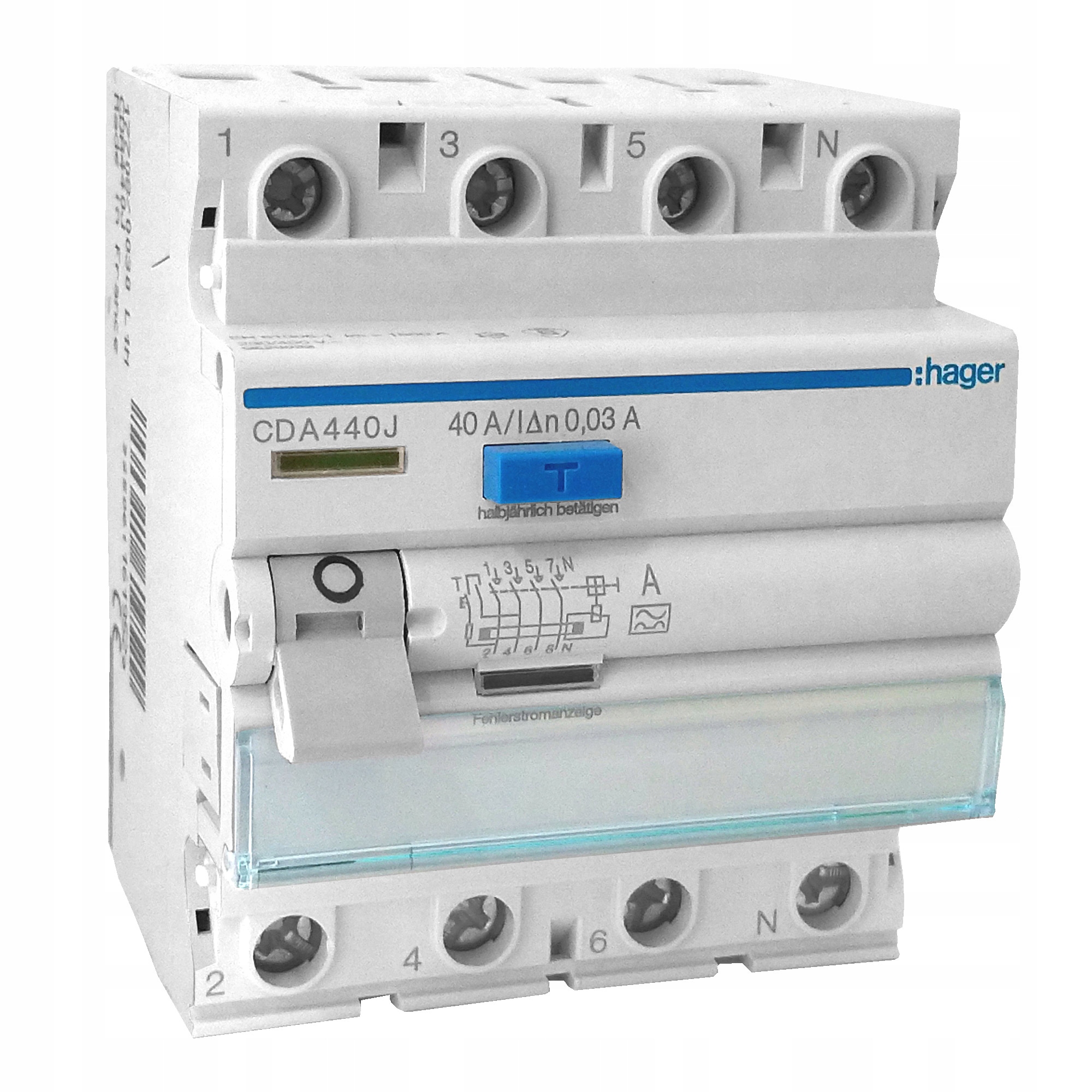 Proudový spínač Hager CDA440J