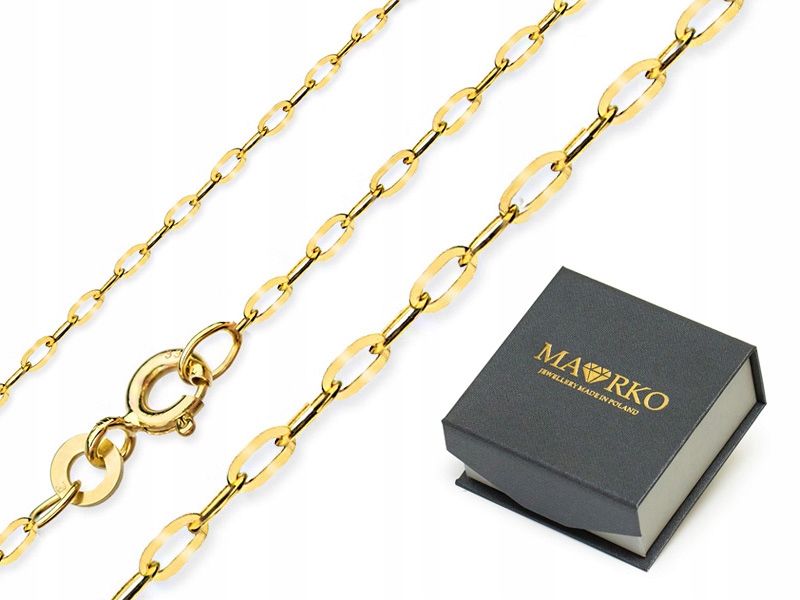 Zlatý Řetízek Ankier 45 cm 585 Zlato na přívěsek